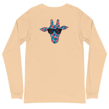 Load image into Gallery viewer, Hibiscus Giraffe Long Sleeve Tee