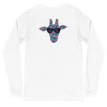 Load image into Gallery viewer, Hibiscus Giraffe Long Sleeve Tee