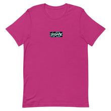 Load image into Gallery viewer, Teal & Black Box Logo Tee - jiraffe Threads