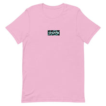 Load image into Gallery viewer, Teal & Black Box Logo Tee - jiraffe Threads