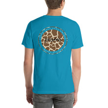 Load image into Gallery viewer, Giraffe Print Design Tee