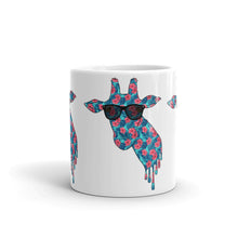 Load image into Gallery viewer, Hibiscus Giraffe Mug