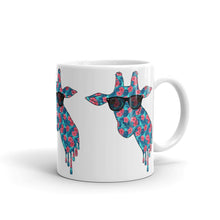 Load image into Gallery viewer, Hibiscus Giraffe Mug