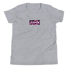 Load image into Gallery viewer, Pink & Black Box Logo Tee - jiraffe Threads