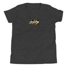 Load image into Gallery viewer, Black & Gold Box Logo Tee - jiraffe Threads