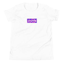 Load image into Gallery viewer, Pink & Purple Box Logo Tee - jiraffe Threads