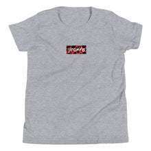 Load image into Gallery viewer, Red & Black Box Logo Tee
