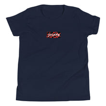 Load image into Gallery viewer, Red & Black Box Logo Tee