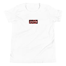 Load image into Gallery viewer, Red & Black Box Logo Tee