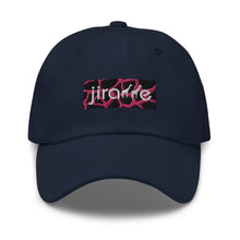 Load image into Gallery viewer, Pink Giraffe Print Box Logo Hat