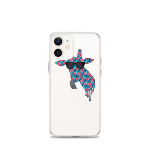 Hibiscus Giraffe iPhone Case