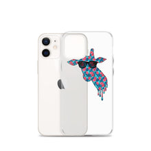 Load image into Gallery viewer, Hibiscus Giraffe iPhone Case