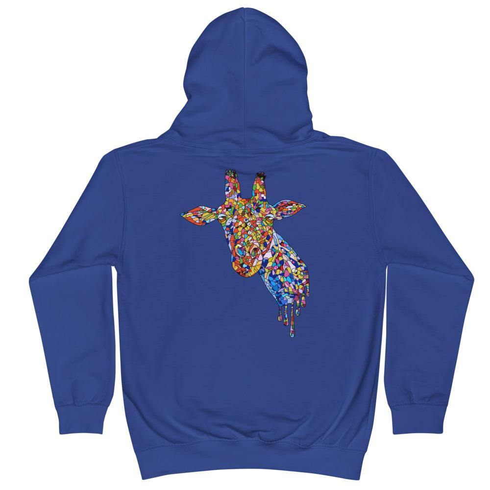 jiraffe Threads Mosaic Giraffe Hoodie