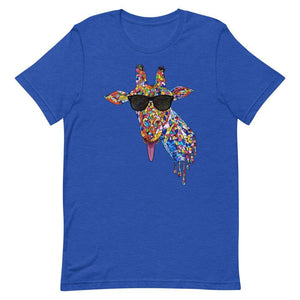 Sunglasses & Tongue Out Shirt - jiraffe Threads
