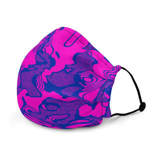 Purple Gas Premium Face Mask - jiraffe Threads