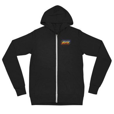 Women's Trippy Zippered Hoodie - jiraffe Threads