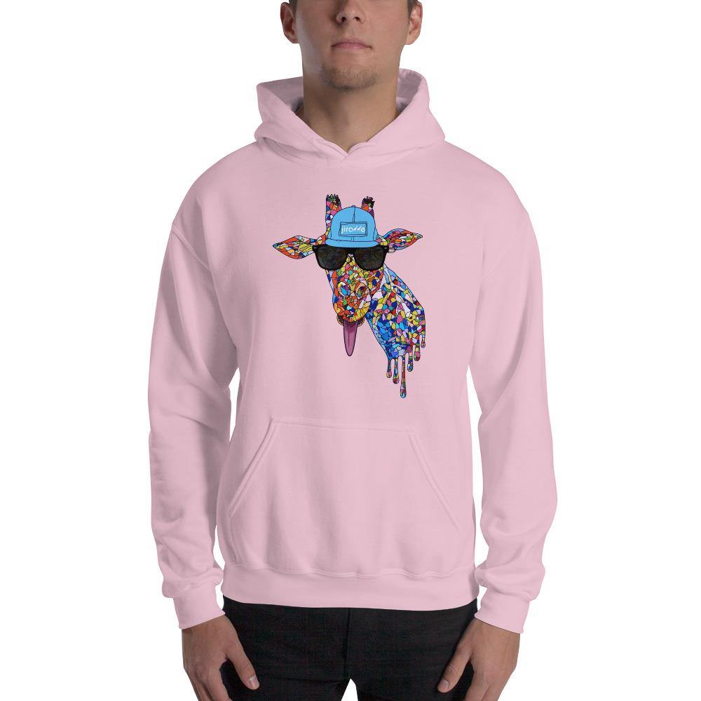 jiraffe Threads Mosaic Giraffe Hoodie