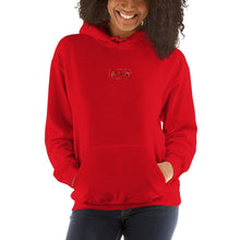Load image into Gallery viewer, Women&#39;s Embroidered Maryland Flag Style Hoodie - jiraffe Threads