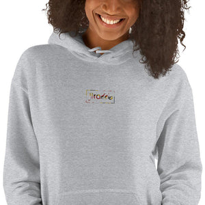 Women's Embroidered Maryland Flag Style Hoodie - jiraffe Threads
