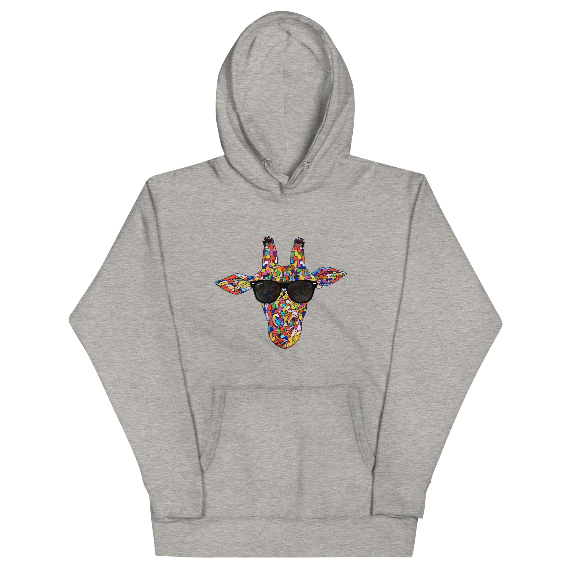 jiraffe Threads Mosaic Giraffe Hoodie