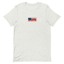 Load image into Gallery viewer, American Flag Box Logo Tee - jiraffe Threads