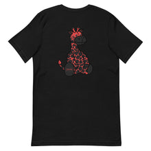 Load image into Gallery viewer, Red &amp; Black Plush Giraffe Tee