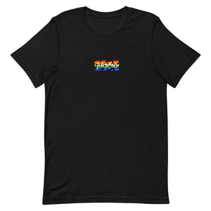 Rainbow Box Logo Tee - jiraffe Threads