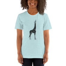 Load image into Gallery viewer, Women&#39;s Stand Tall Giraffe Tee - jiraffe Threads