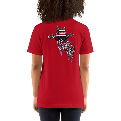 Women's USA Mosaic Giraffe Tee